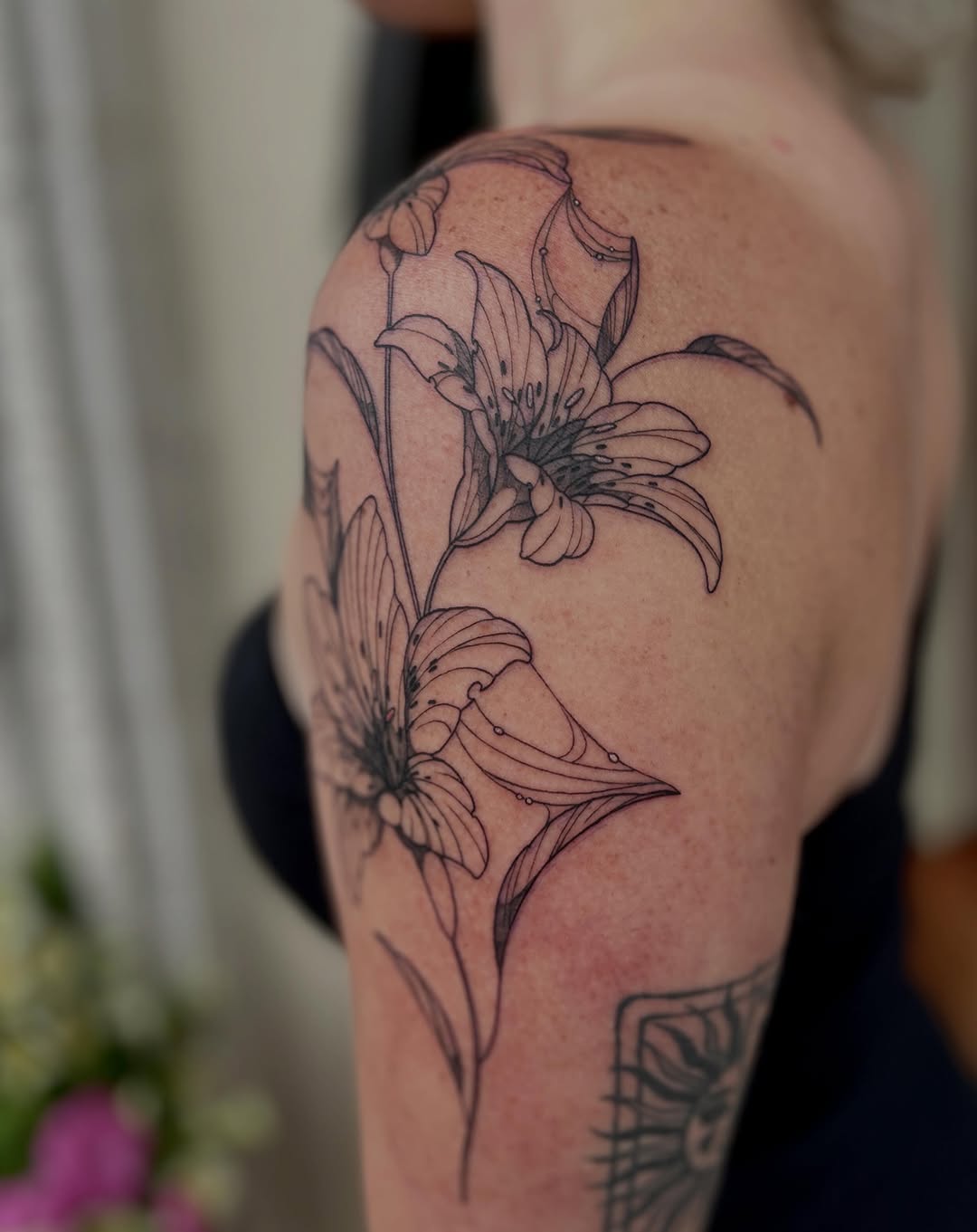 Tattoo by @notmarytattoos — fine_line, illustrative