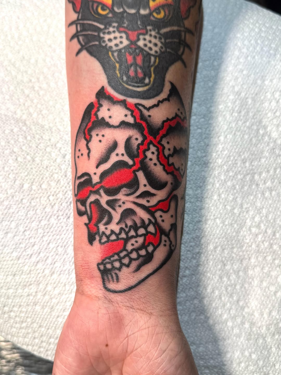 Tattoo by @james_tattooer — american_traditional, illustrative