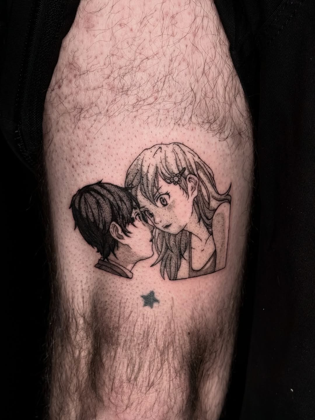 Tattoo by @lilith.belle.tattoo β illustrative, anime