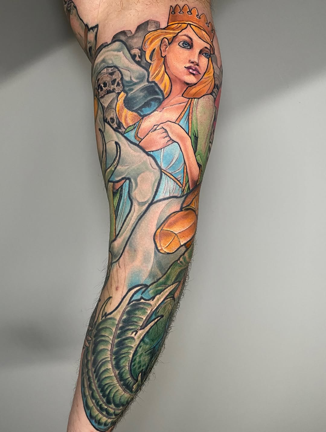 Tattoo by @ericjamestattooer — neo_traditional, realism