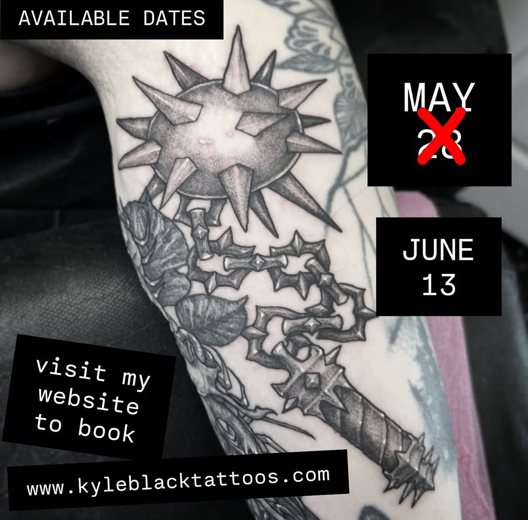 Tattoo by @kyleblacktattoos — black_and_grey, realism