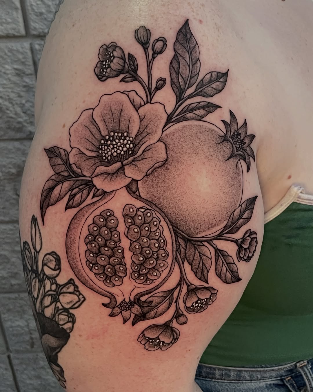 Tattoo by @amc.tattoos — illustrative, black_and_grey