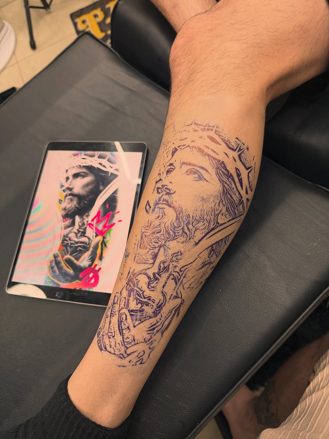 Tattoo by @aldocasalestatto — black_and_grey
