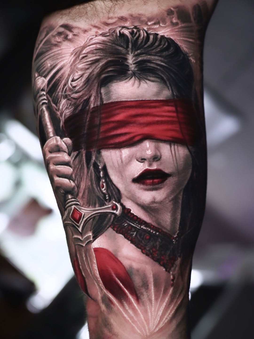 Tattoo by @xxtattoochrisxx — realism, black_and_grey