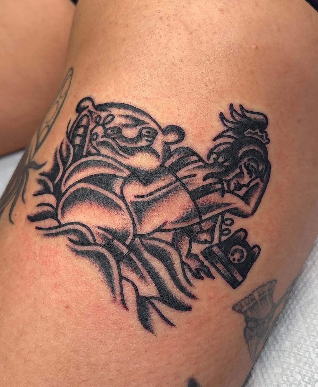 Tattoo by @vayiatattoos β american_traditional, illustrative