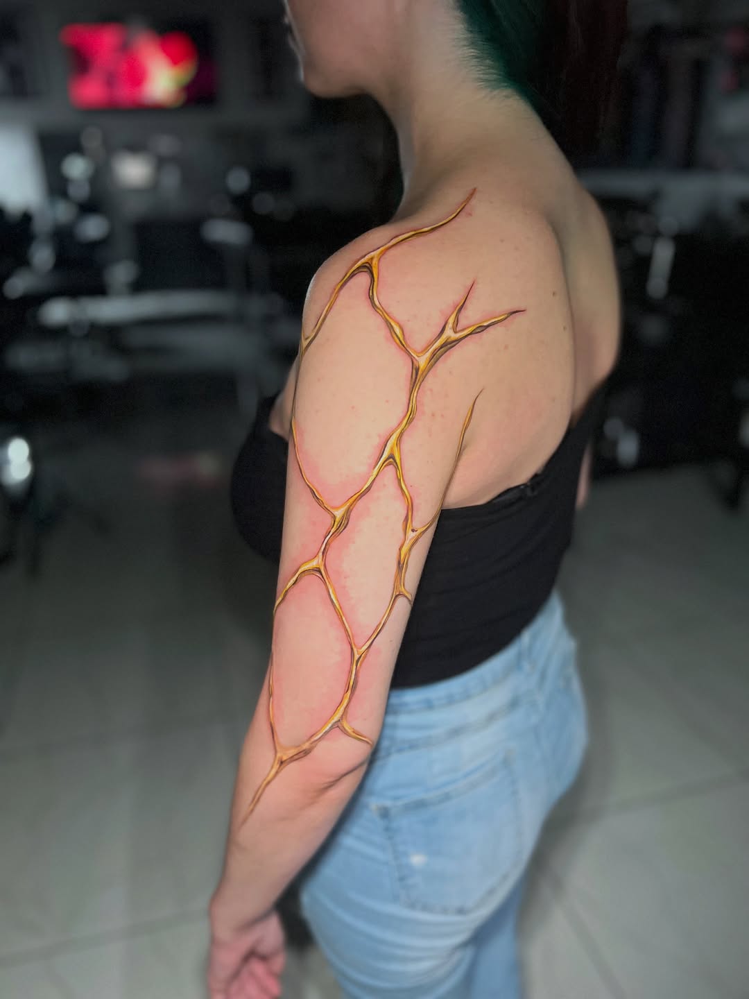 Tattoo by @vox_von_vader — illustrative, realism