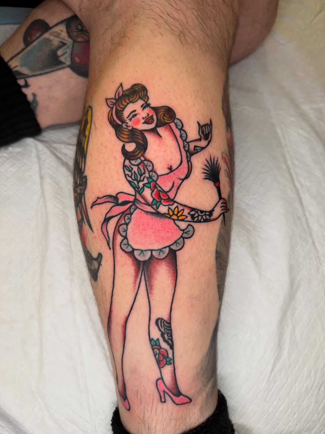 Tattoo by @tattoosbyatom — american_traditional, illustrative