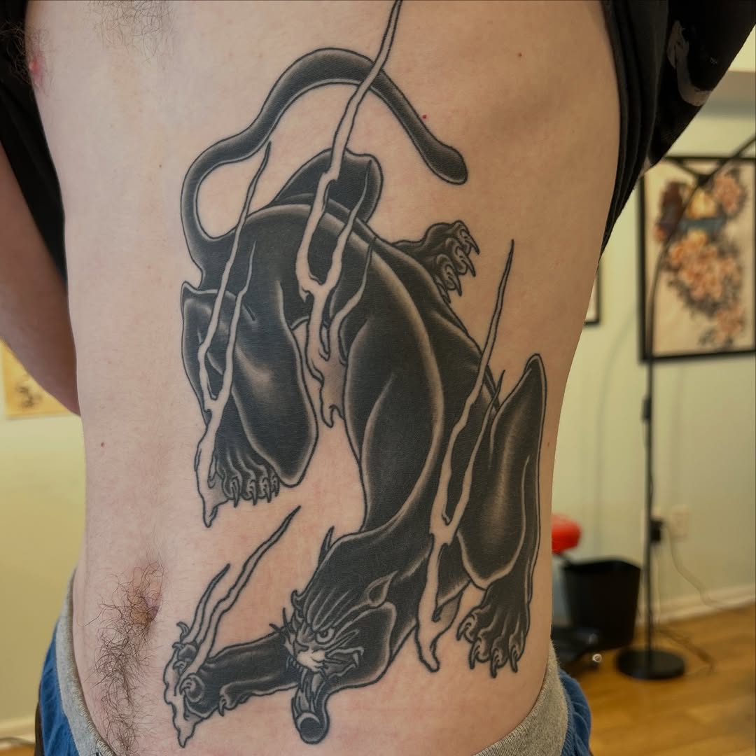 Tattoo by @craiggardyan — black_and_grey, realism