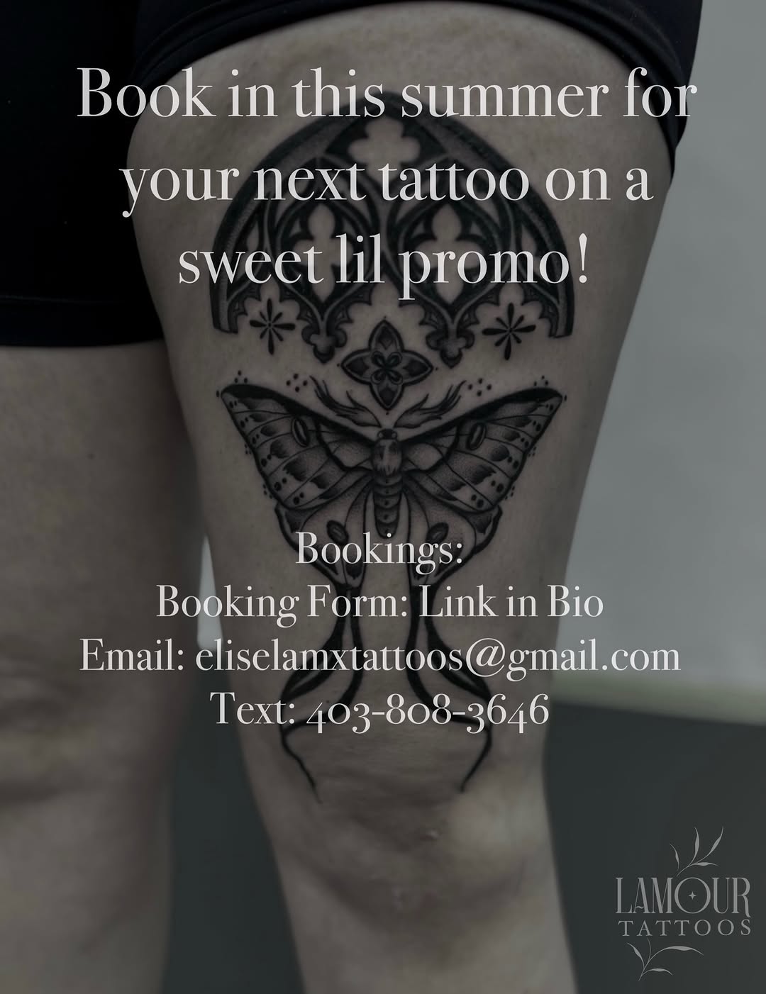 Tattoo by @lamour.tattoos — blackwork
