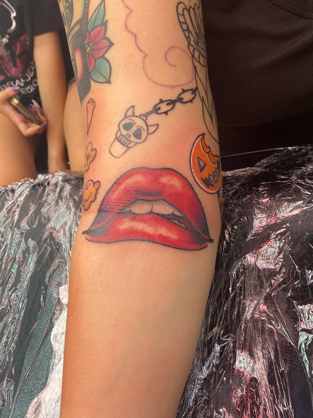 Tattoo by @elliotjayetattoos — realism, trash_polka