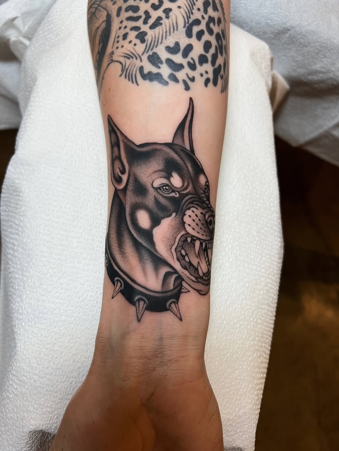 Tattoo by @mickeyycarlisle — realism, black_and_grey