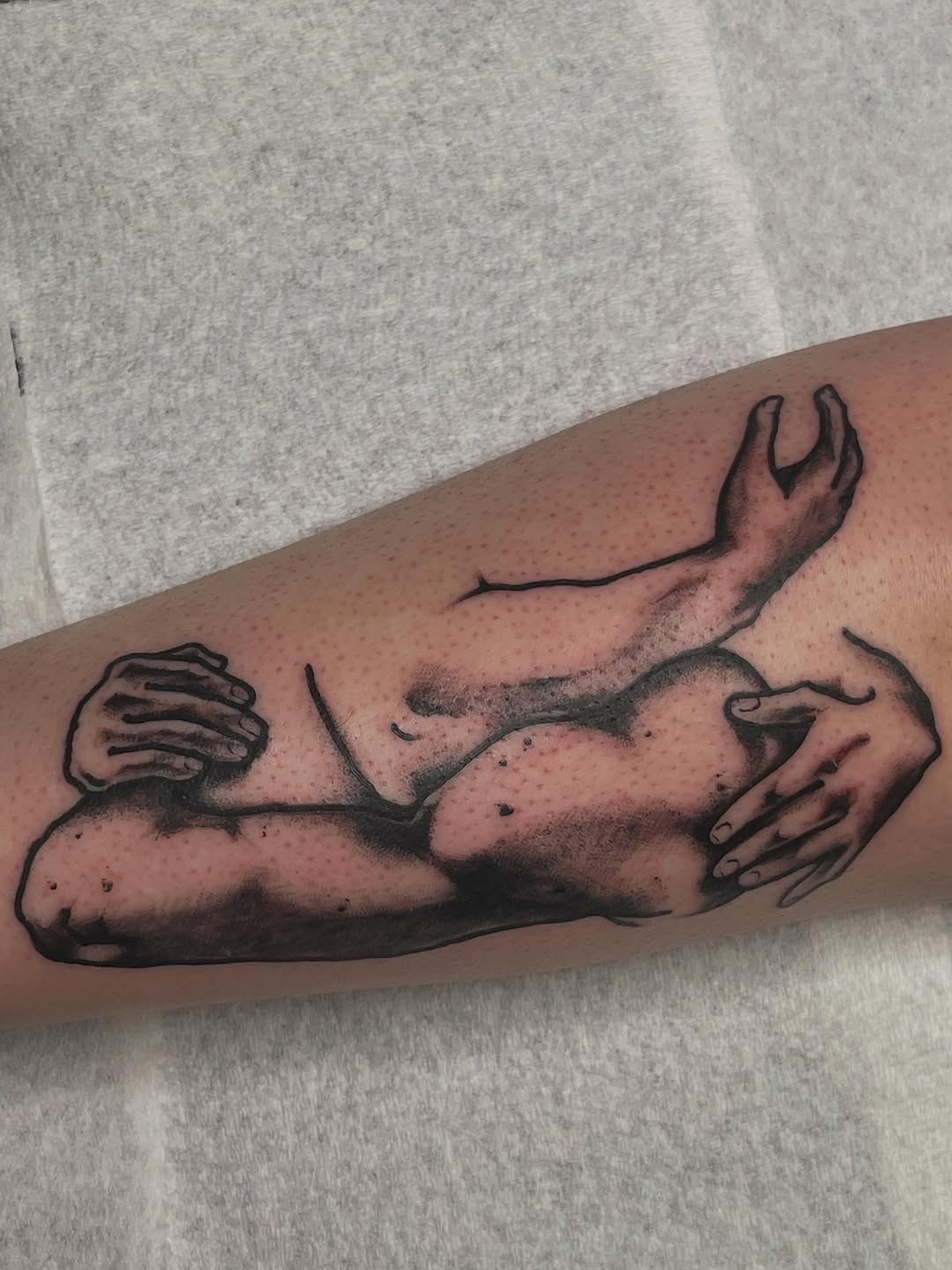 Tattoo by @tattoosbyclover — realism, black_and_grey