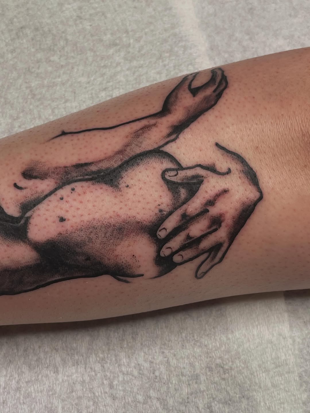 Tattoo by @tattoosbyclover — realism, black_and_grey