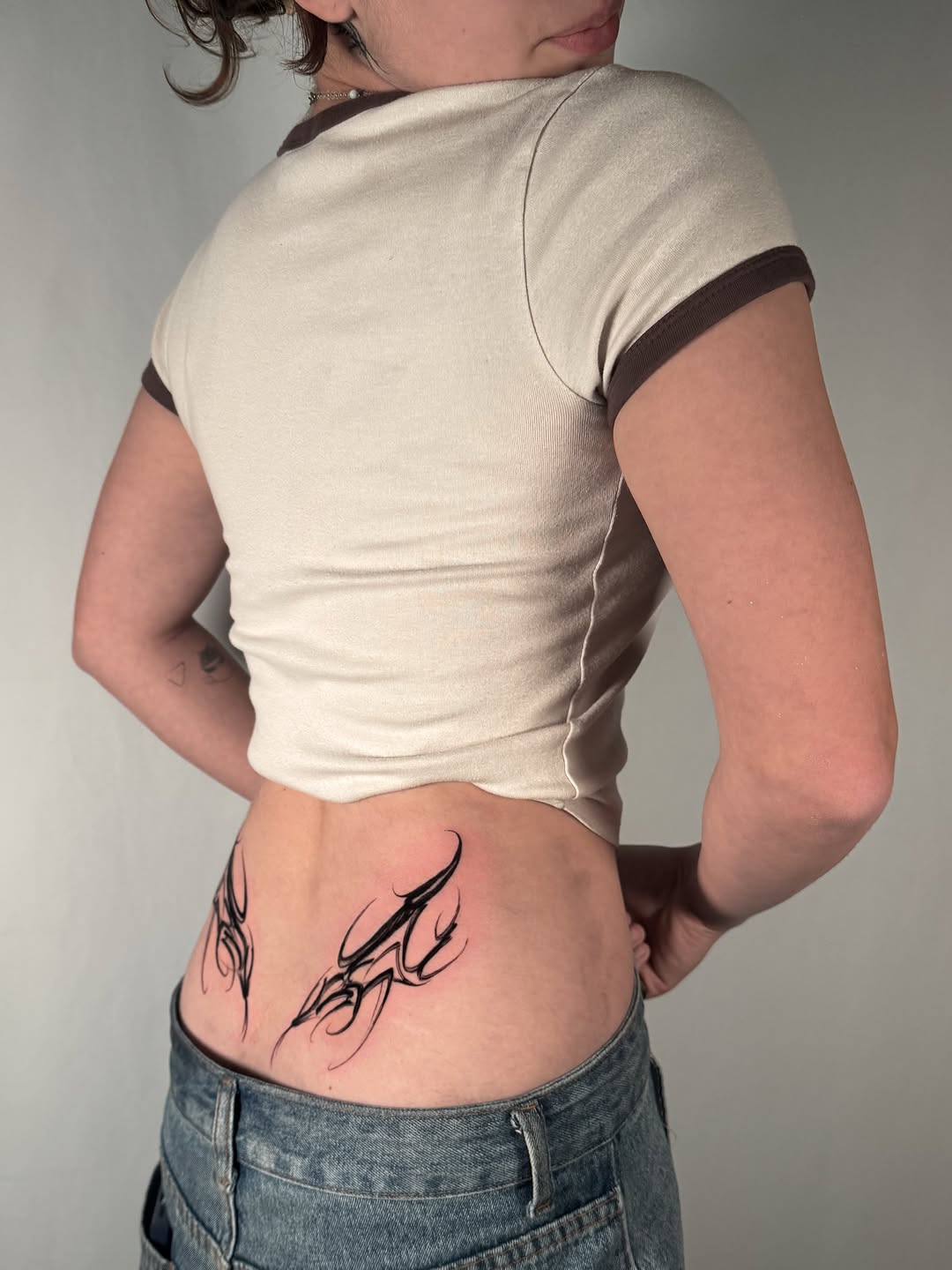 Tattoo by @vincelau.tattoos โ blackwork