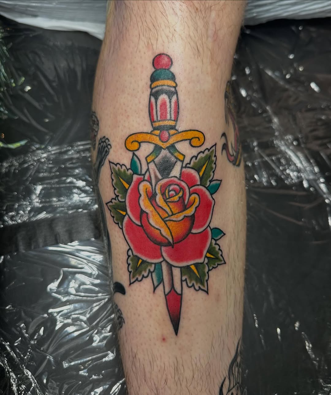 Tattoo by @gravestattooer — american_traditional