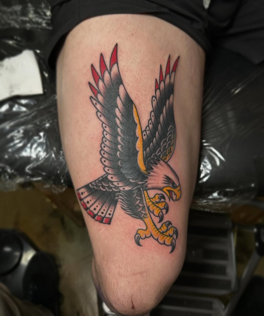 Tattoo by @gravestattooer — american_traditional