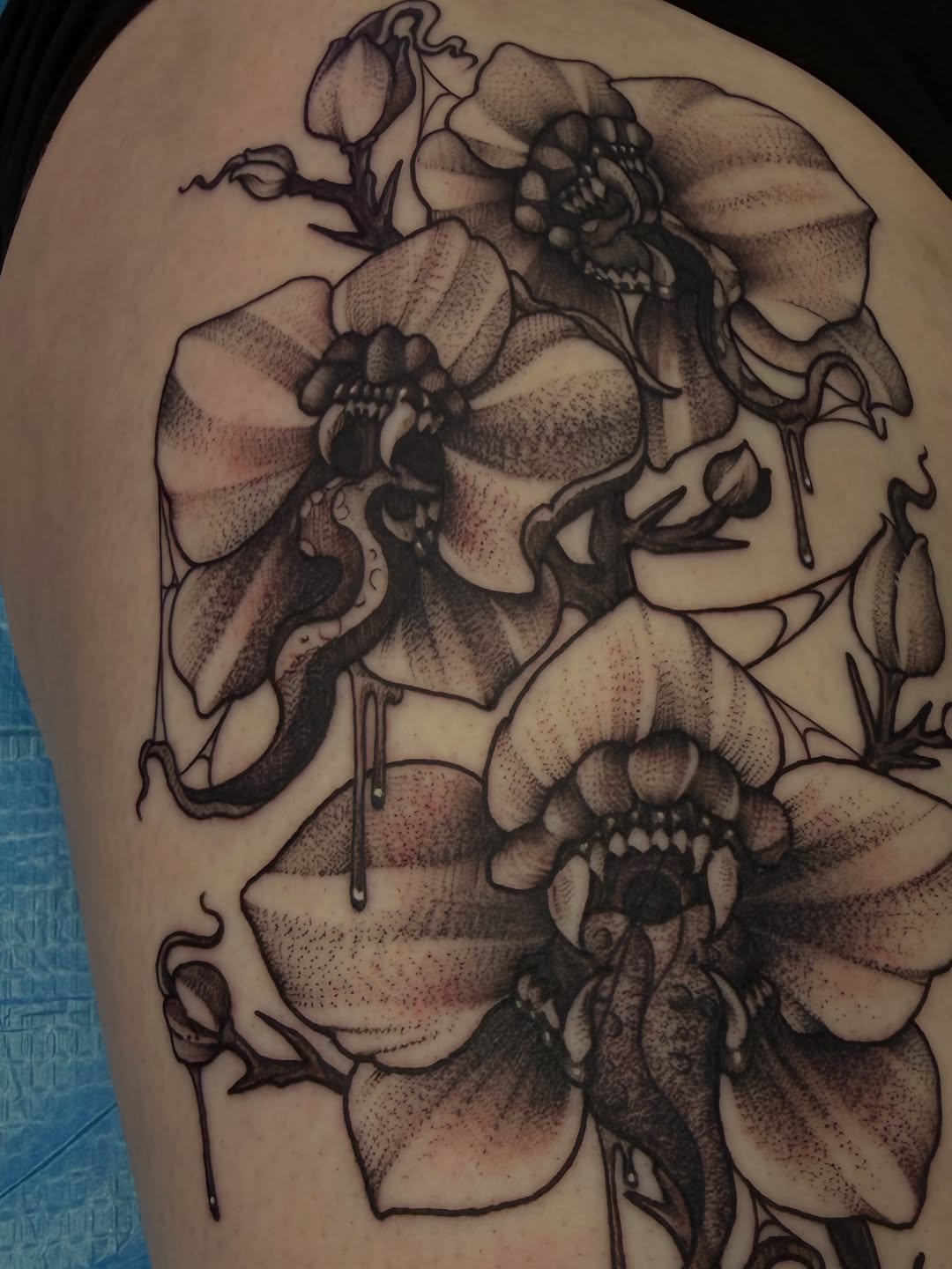 Tattoo by @theehotcoworker — dark_realism, illustrative