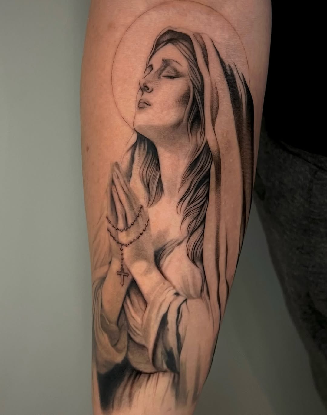 Tattoo by @__ink.doll__ — black_and_grey, realism