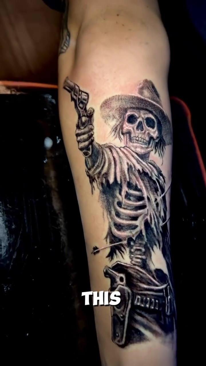 Tattoo by @stiffrakoonink โ black_and_grey, realism