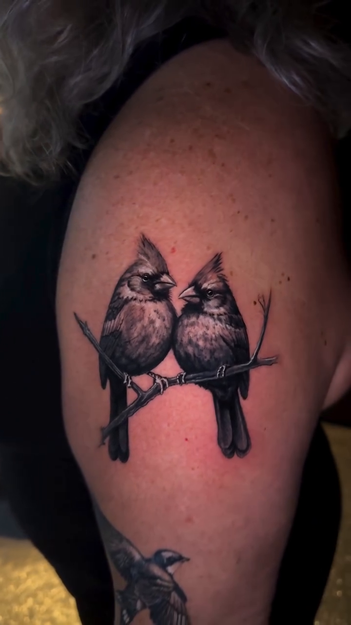 Tattoo by @tazz.tattoo — realism, black_and_grey