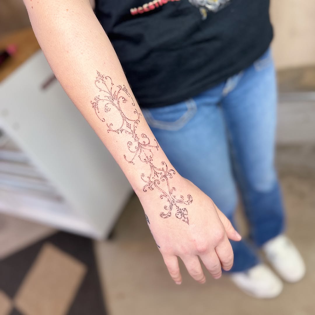 Tattoo by @inkwithchristian — fine_line, ornamental