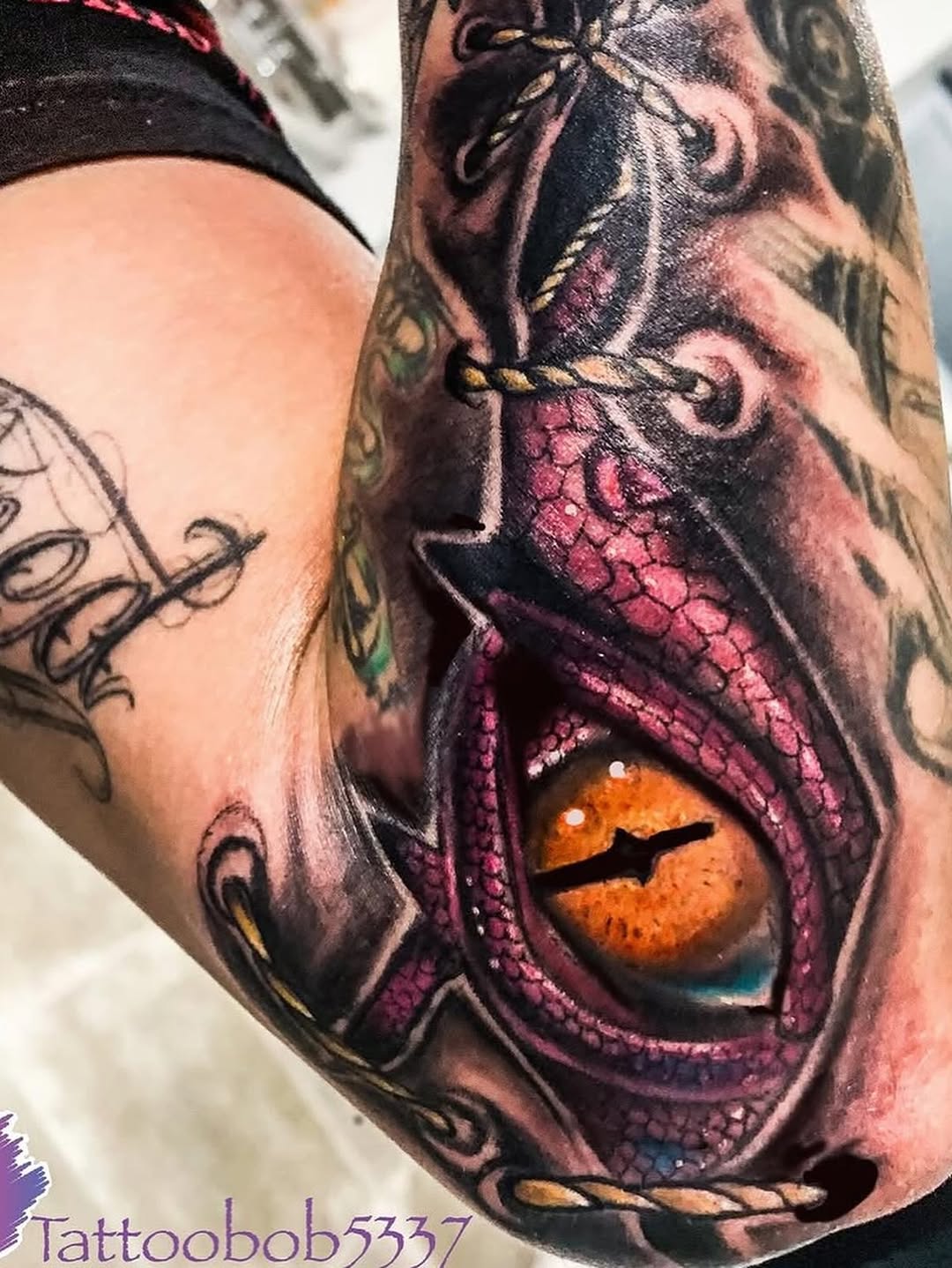 Tattoo by @tattoobob5337 — realism, dark_realism