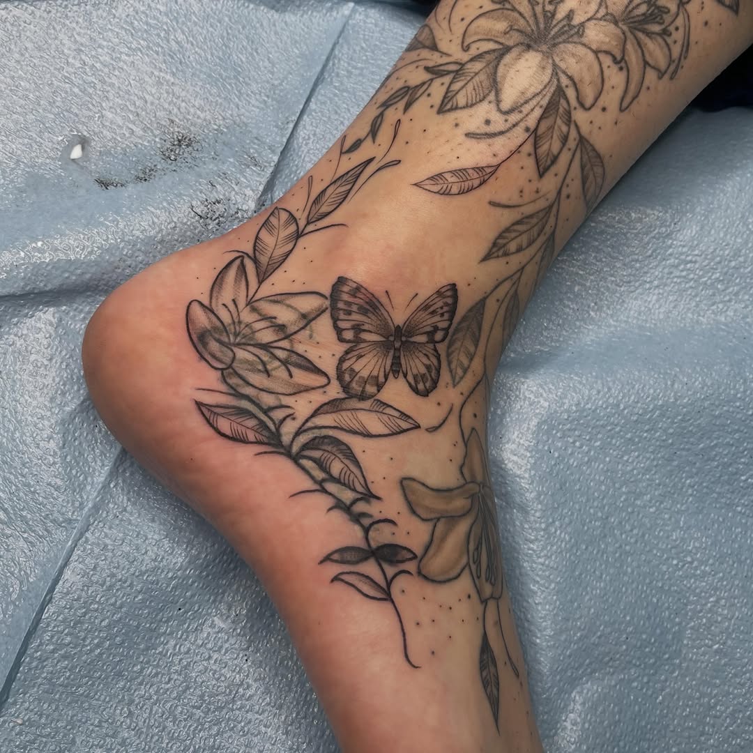 Tattoo by @sappy_tattoos_ — illustrative, black_and_grey