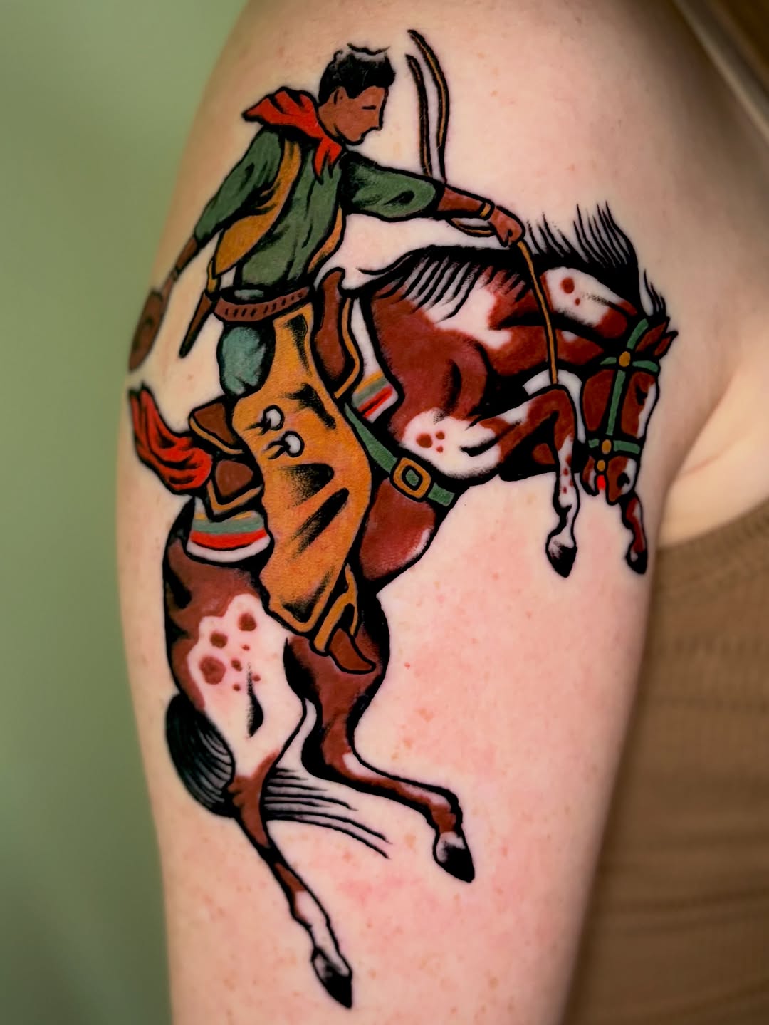 Tattoo by @westonimhoff — american_traditional, illustrative