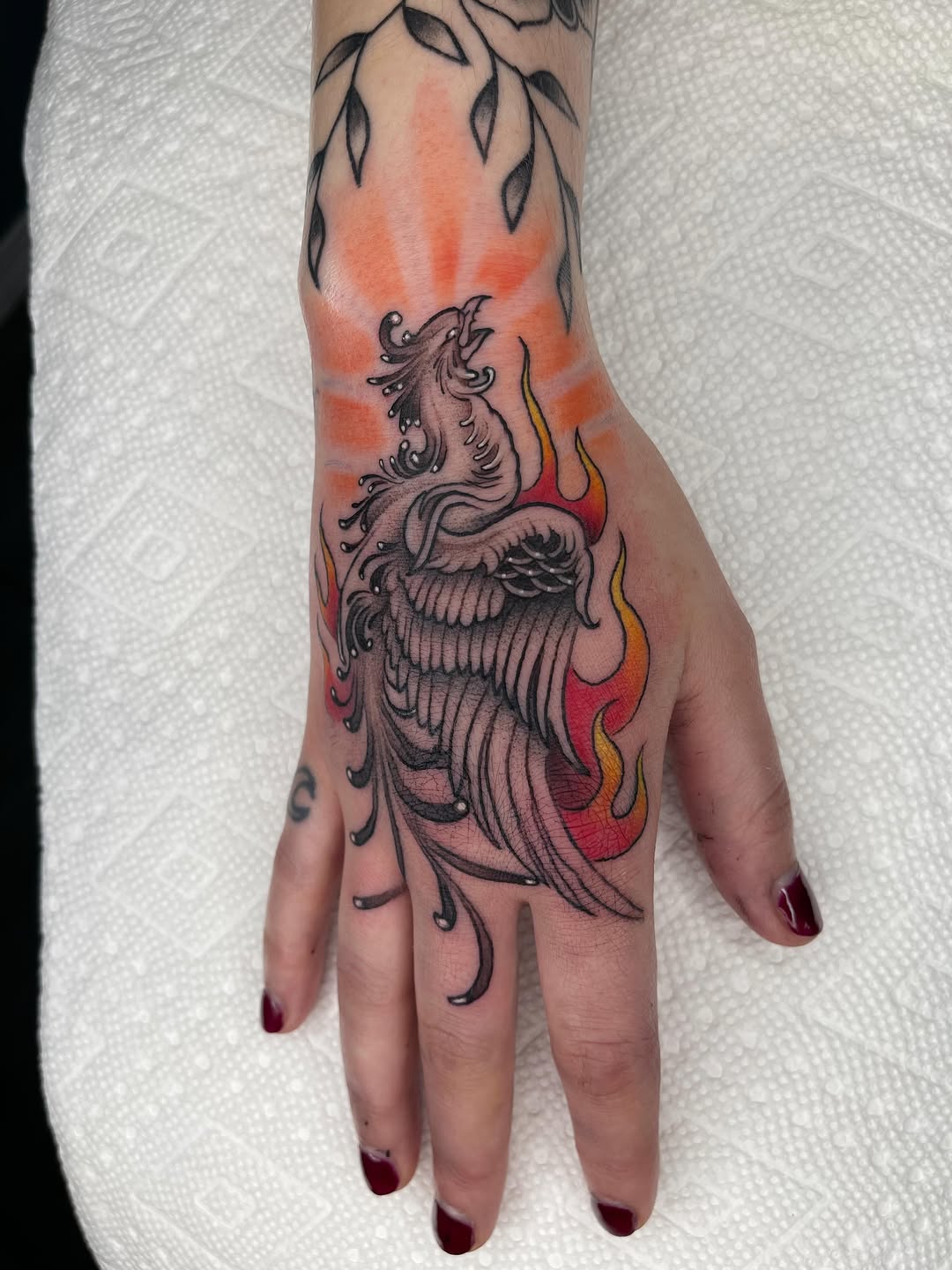 Tattoo by @sappy_tattoos_ — illustrative, black_and_grey