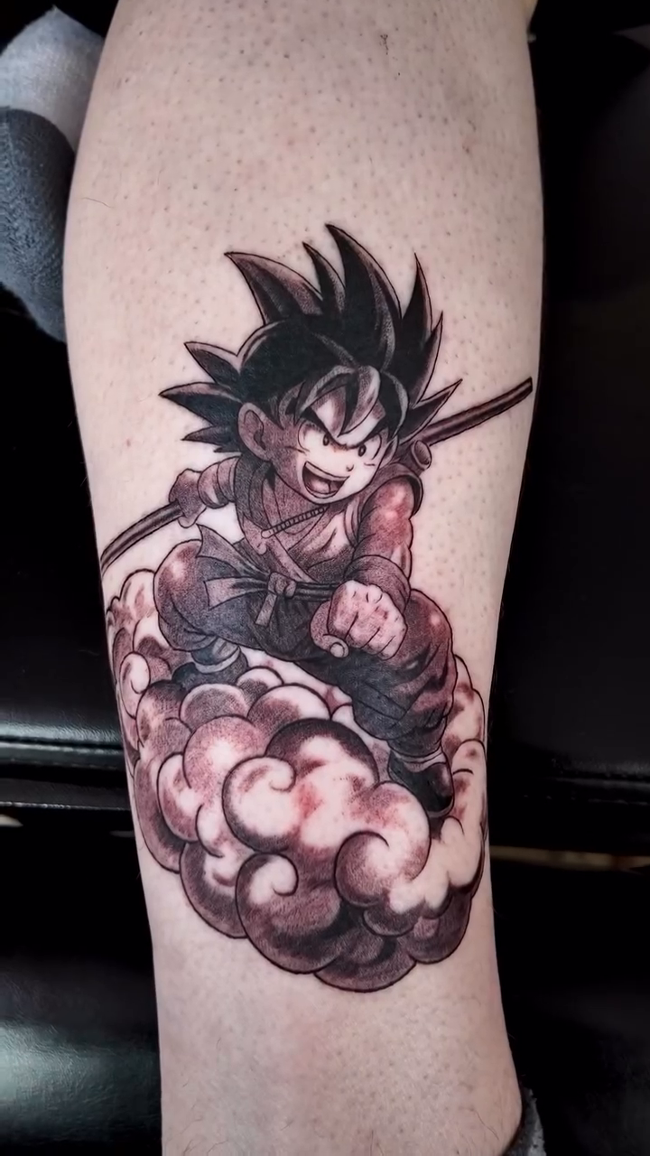 Tattoo by @carlos__macedo โ anime