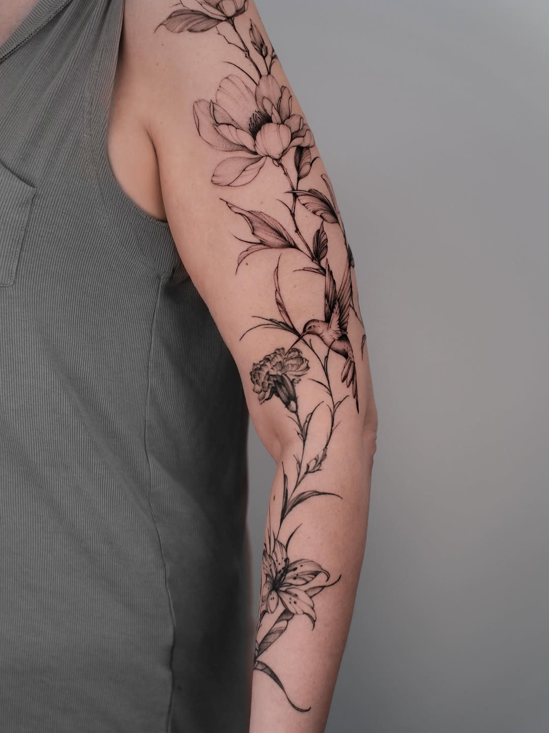 Tattoo by @tattoo.protsenko — fine_line, black_and_grey