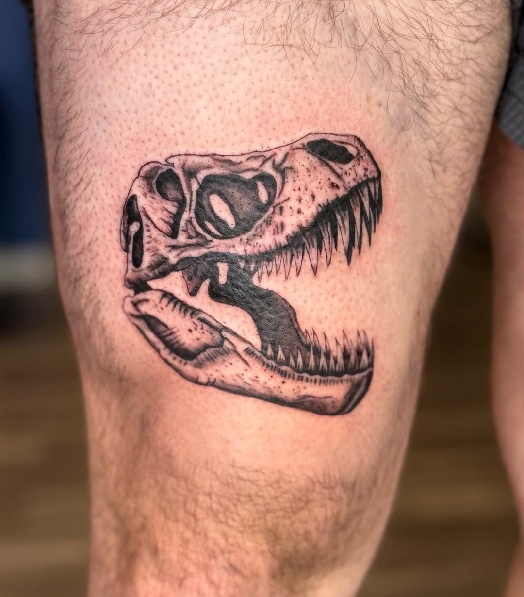Tattoo by @tattooed_by_k8 โ realism, black_and_grey