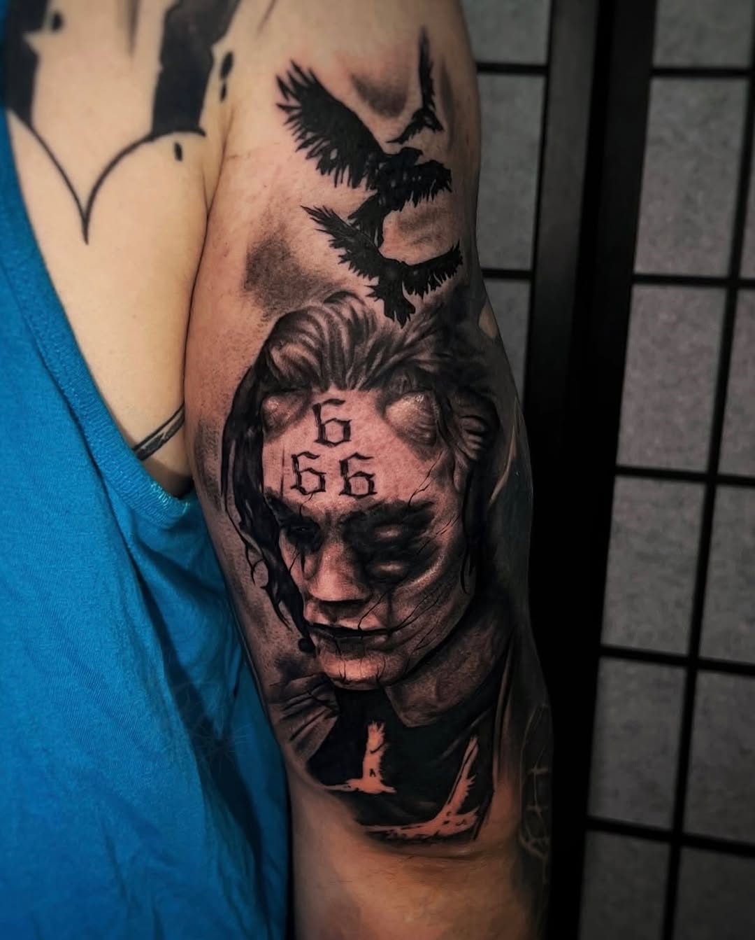 Tattoo by @snakesanddaggers โ black_and_grey, realism