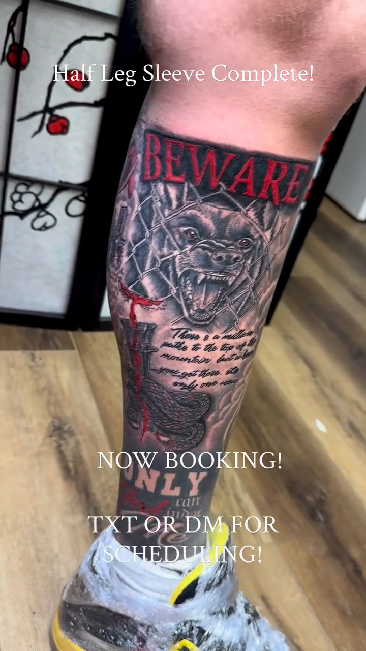 Tattoo by @sk88pierce — black_and_grey, realism