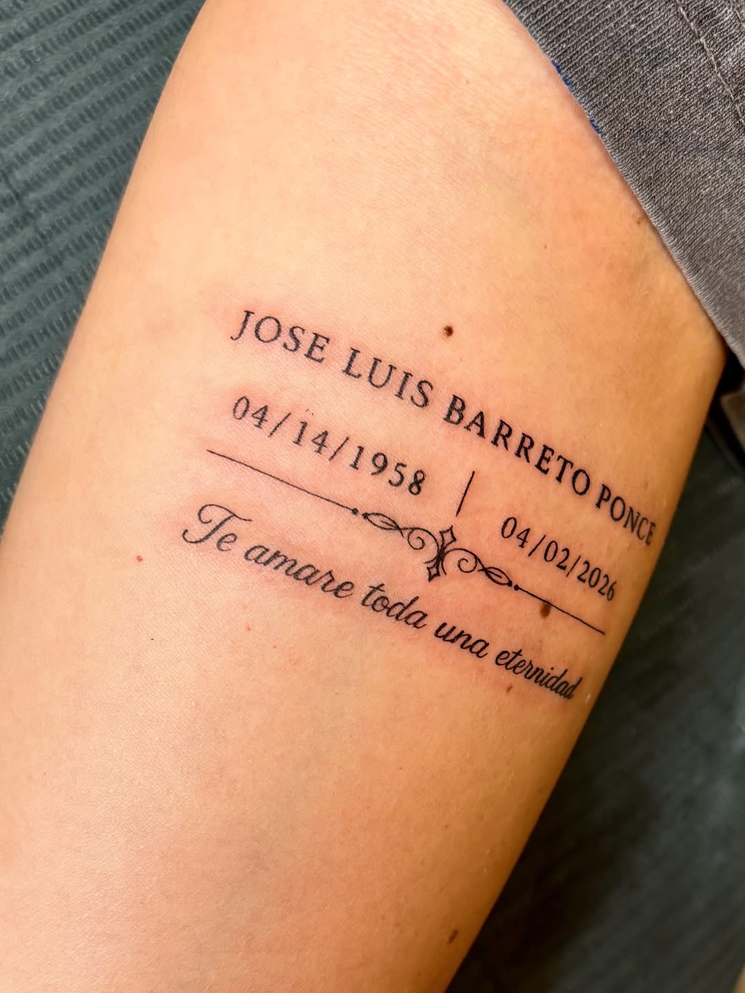 Tattoo by @b.b.tattoos β lettering_script, fine_line