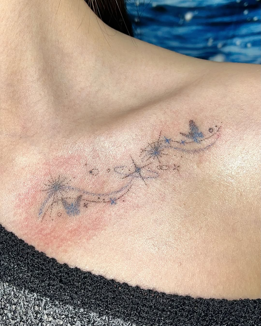 Tattoo by @bokchi_poke — fine_line, minimalist