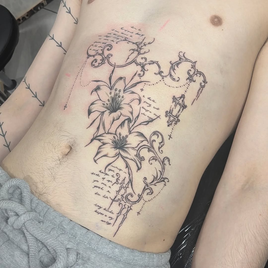 Tattoo by @elstattoos — fine_line, lettering_script