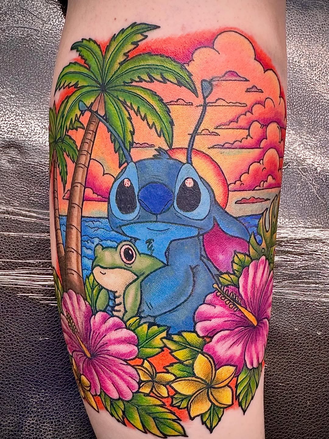 Tattoo by @poppins1384 — new_school, anime