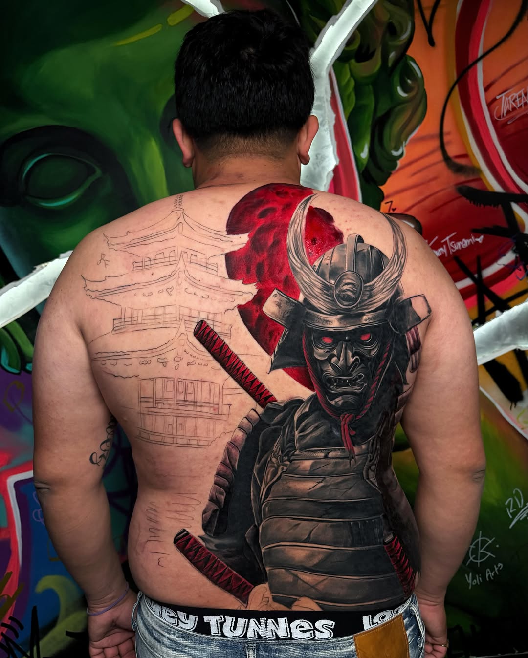Tattoo by @dc.aart — realism, japanese_irezumi