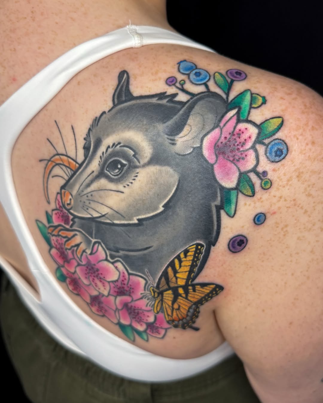 Tattoo by @janinetattoos โ new_school