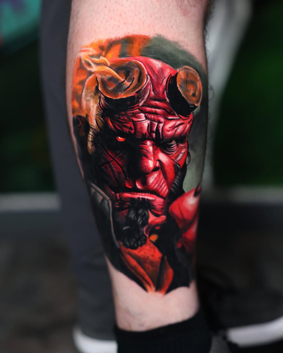 Tattoo by @dc.aart — realism, dark_realism