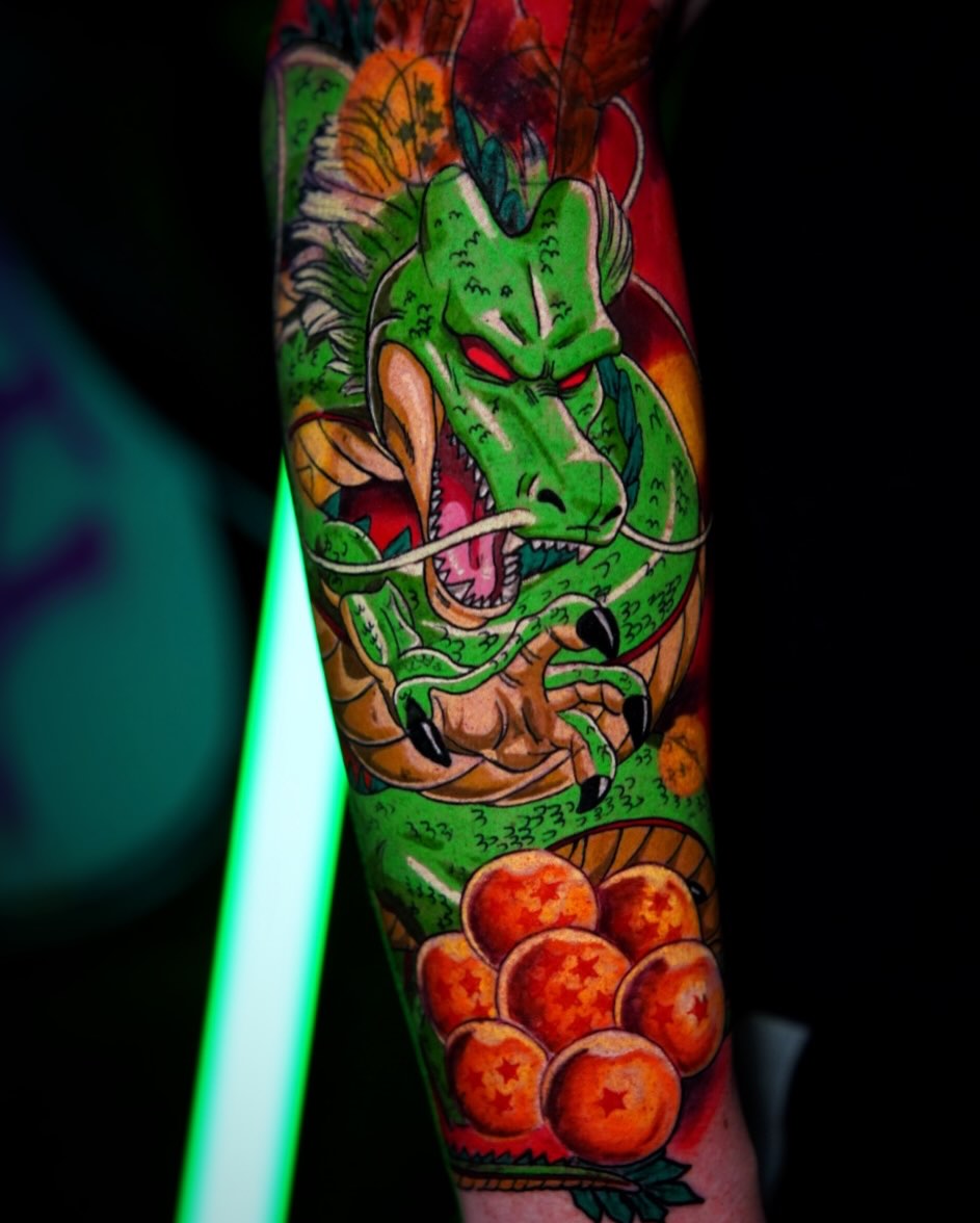 Tattoo by @dc.aart — anime, new_school