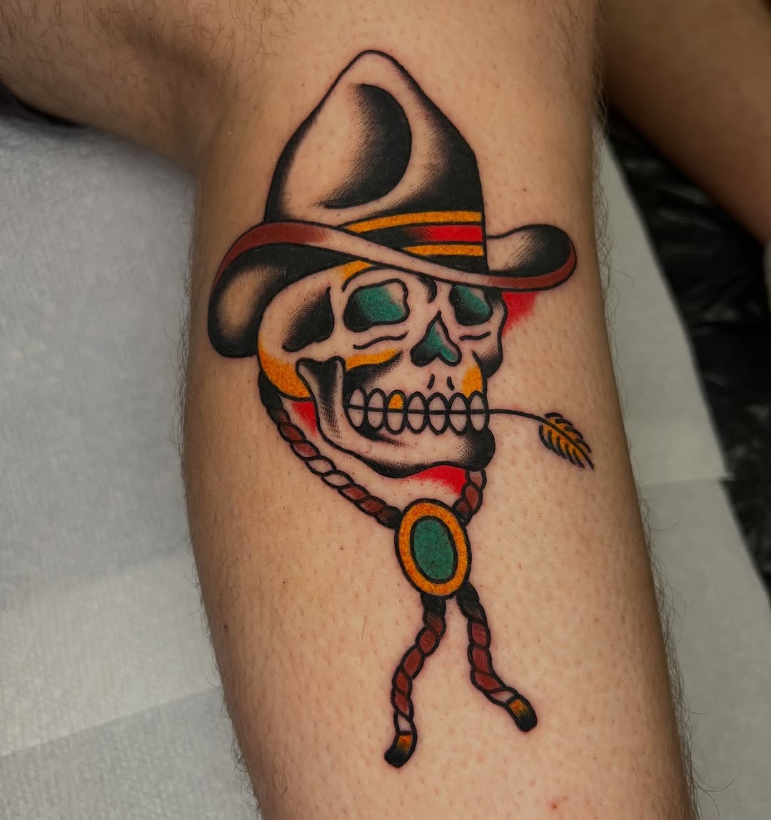 Tattoo by @peteherg — american_traditional
