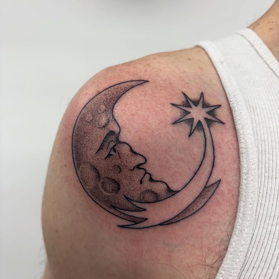Tattoo by @slime.time.live — illustrative, black_and_grey