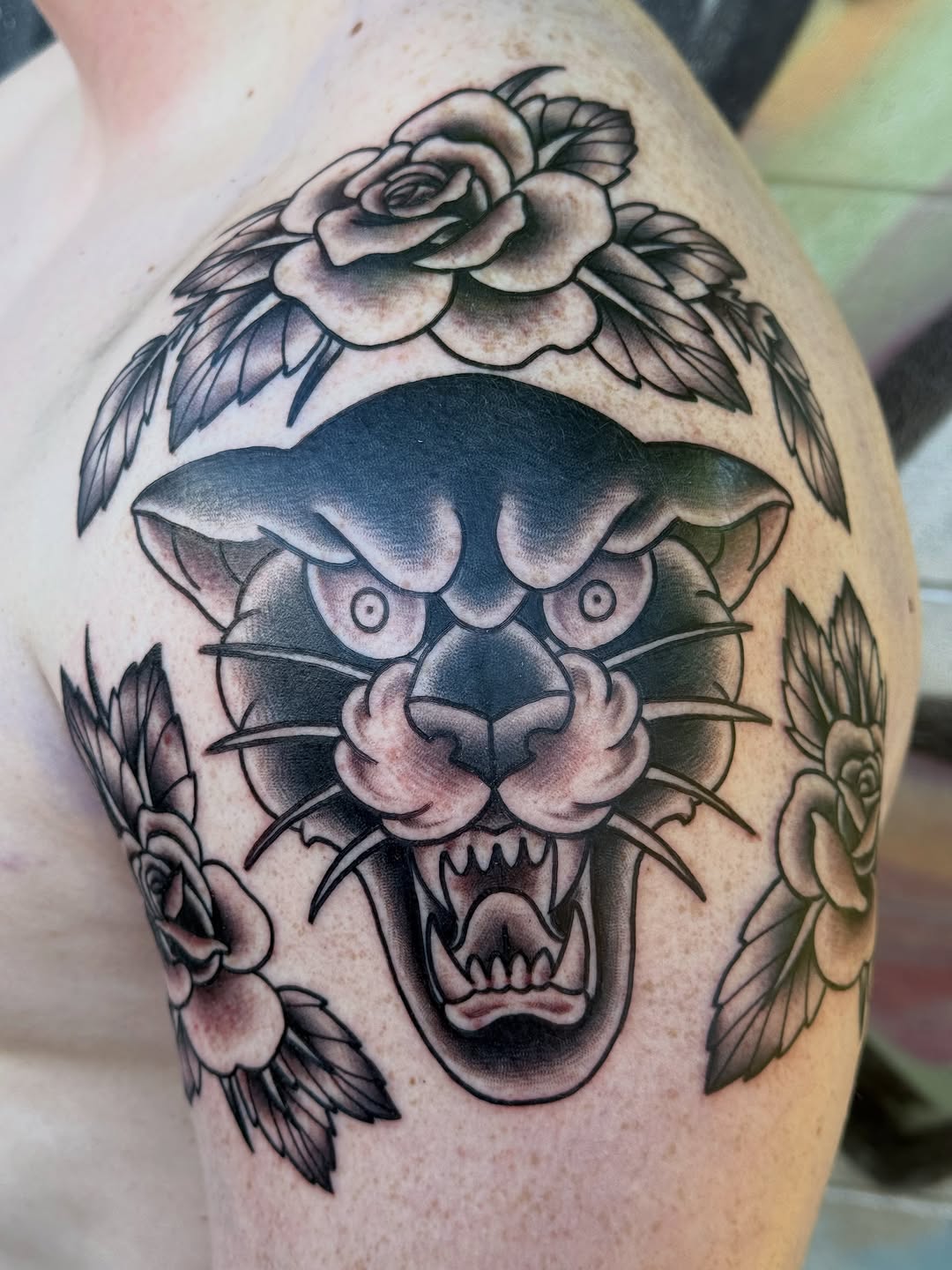 Tattoo by @kelseylouistattoos — american_traditional, black_and_grey