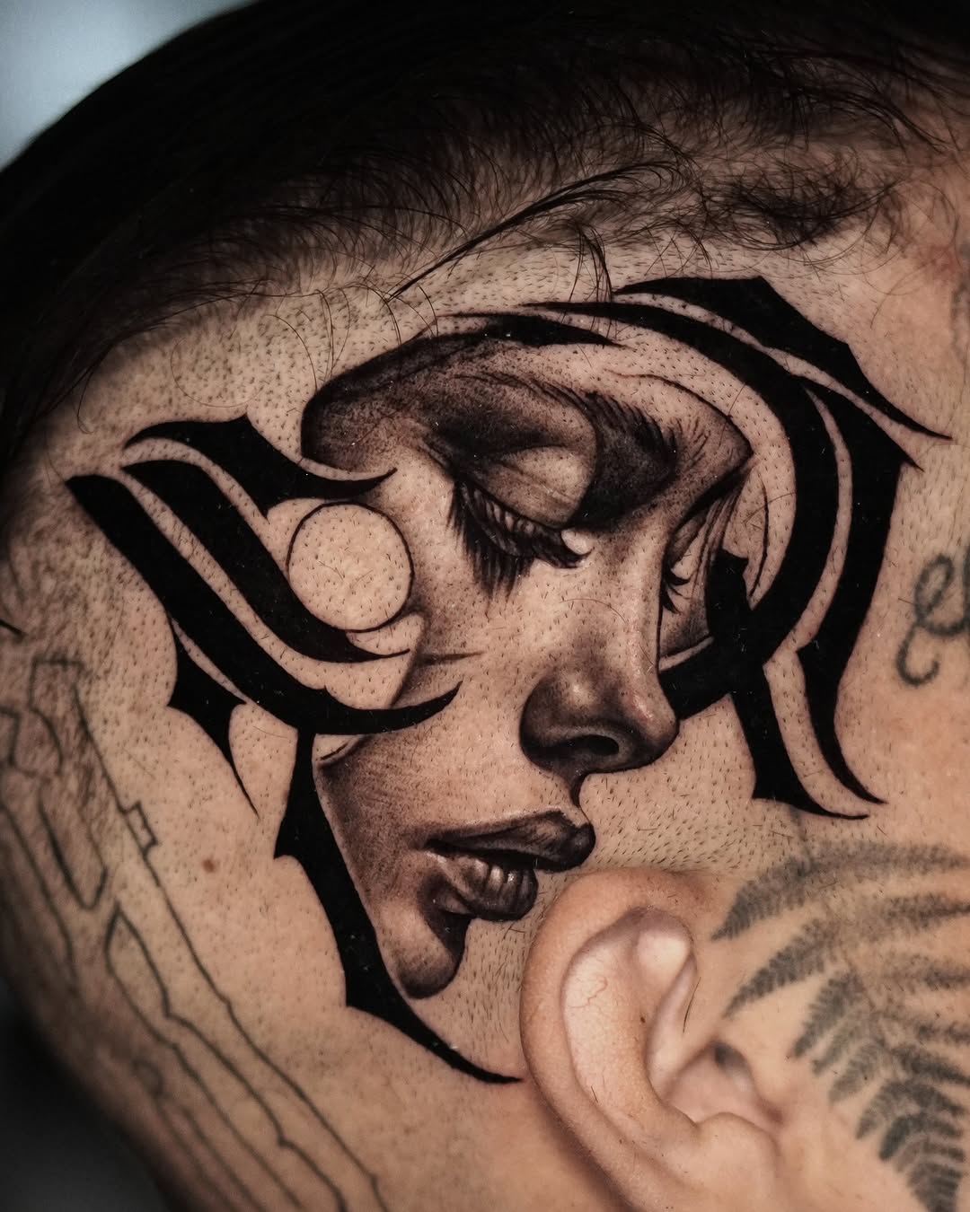 Tattoo by @danielmunoz.art — realism, blackwork