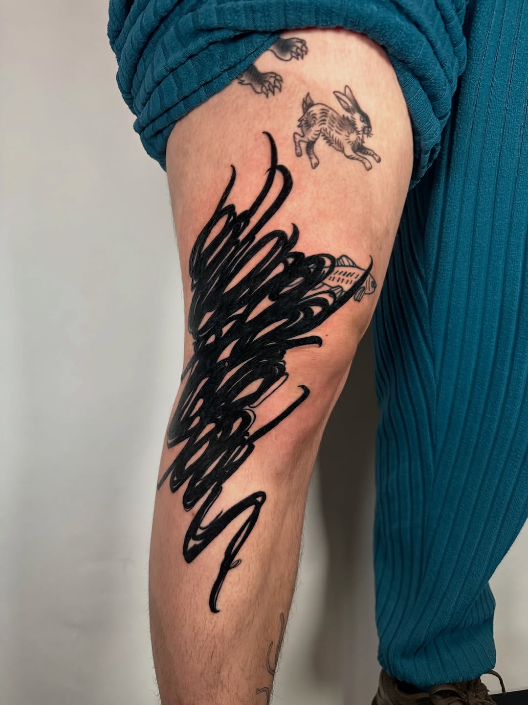 Tattoo by @sechisaiasz — blackwork, illustrative
