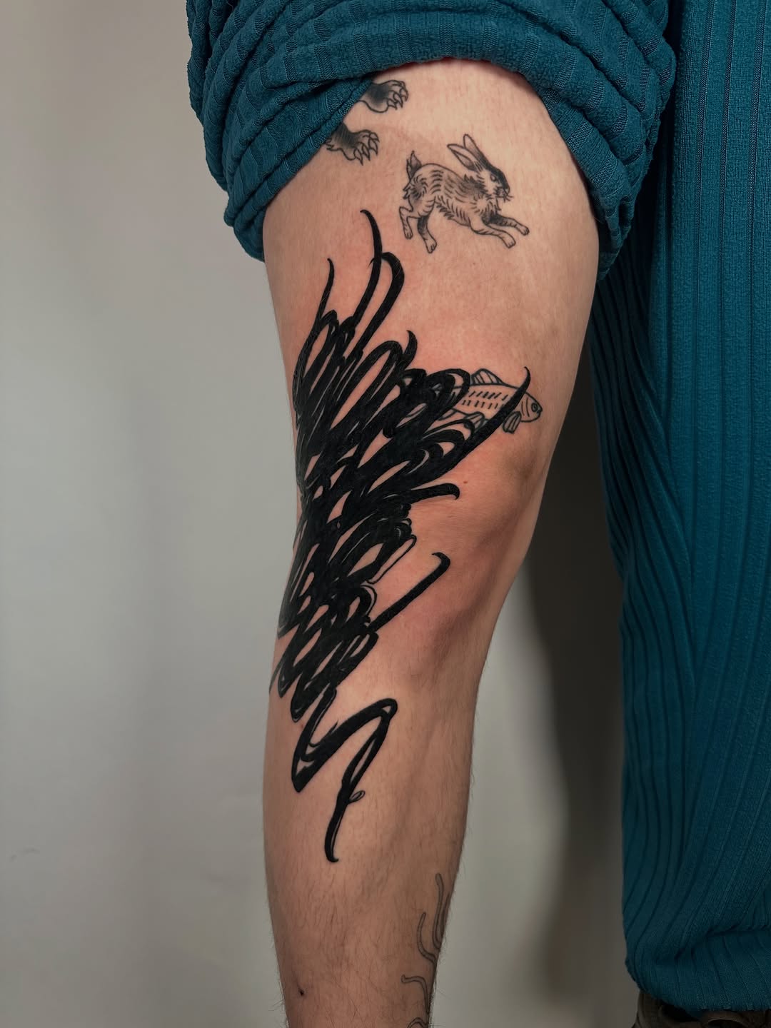 Tattoo by @sechisaiasz — blackwork, illustrative