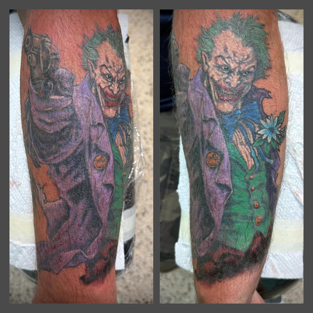 Tattoo by @richardlnagy — realism, trash_polka