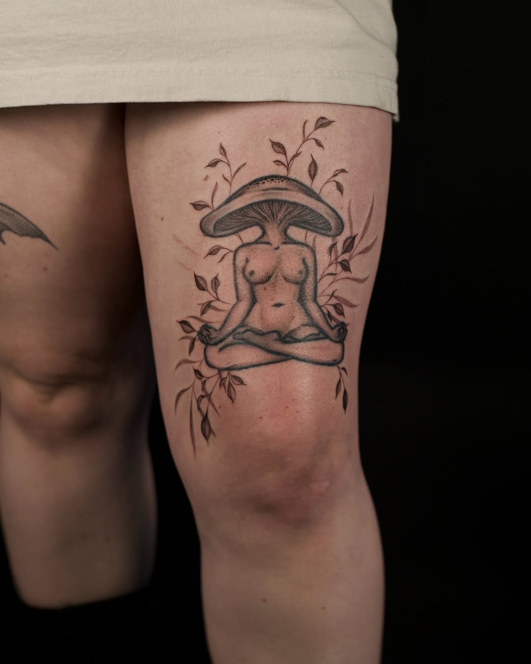 Tattoo by @kevinrotramel — black_and_grey